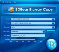 BDBear Blu-ray Copy screenshot